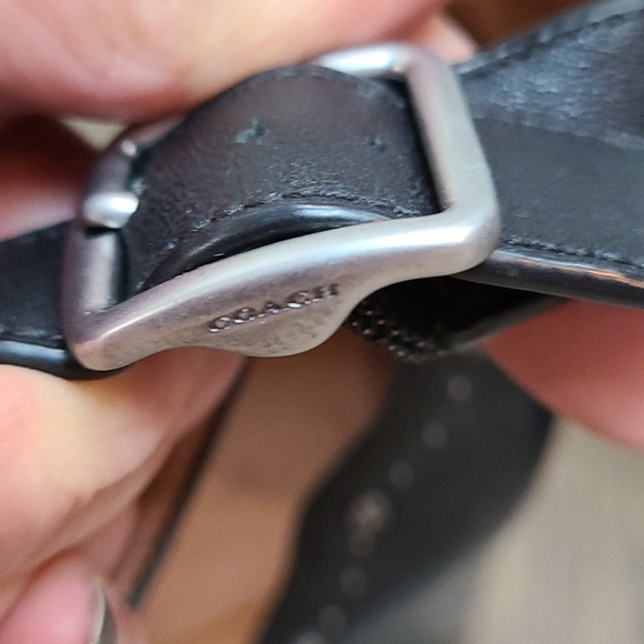 Coach Marnie Block Heel With Tea Rose Studs - Picture 10 of 13